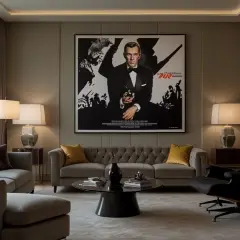 Jak dobrać plakat Jamesa Bonda, by pasował do twojego wnętrza?