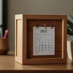 Dlaczego drewniany kalendarz jest takim hitem w aranżacji wnętrz?