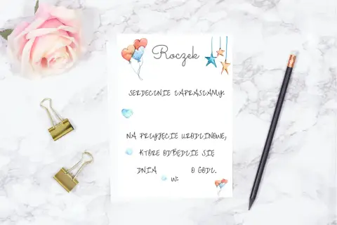 Zaproszenie na 1 urodziny do druku: Wzory i pomysły na niezwykłą kartę