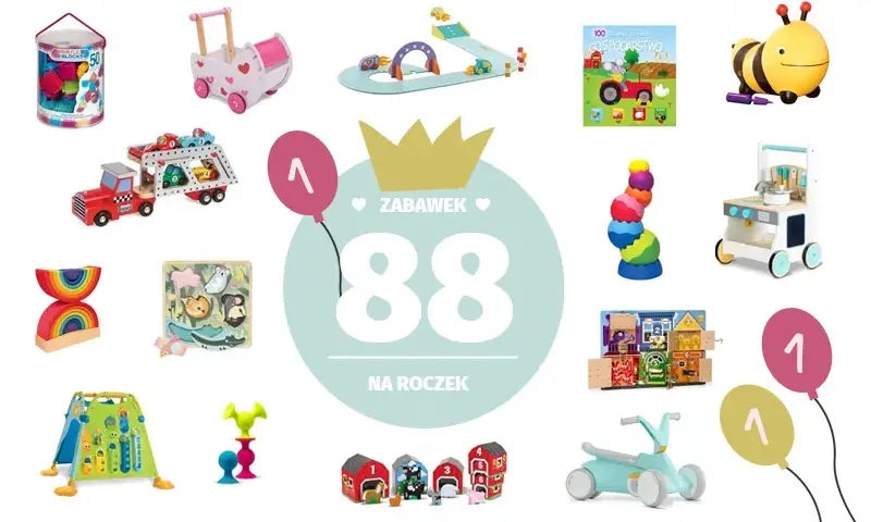 Jaki prezent na roczek dziewczynki zachwyci? Top 5 propozycji