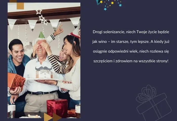 Jakie życzenia na 70. urodziny wzruszą do łez? Zainspiruj się